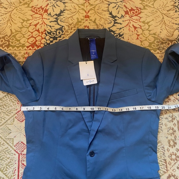 NWT Kit & Ace Navigator Stretch 2.0 Blazer Jacket Blue Men's Size Small S - Picture 11 of 14